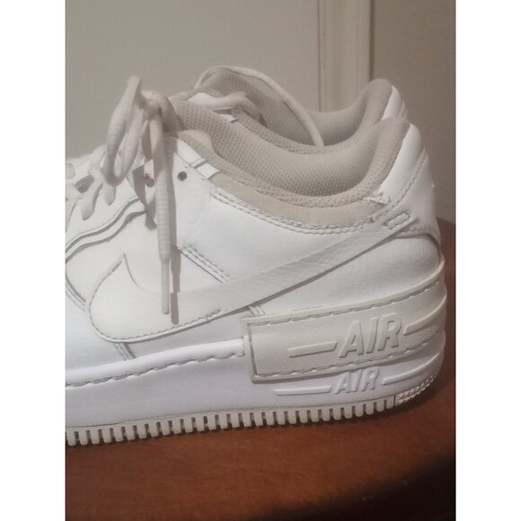 Nike Air Force 1 Shadow White Casual Shoes Sneakers CI0919-100 Womens Size 8.5 - Picture 11 of 15
